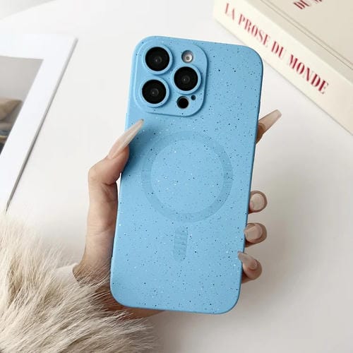 Funda para iPhone 13 Pro Max Starry Sky TPU a Prueba de Golpes Magsafe (Azul Sierra)