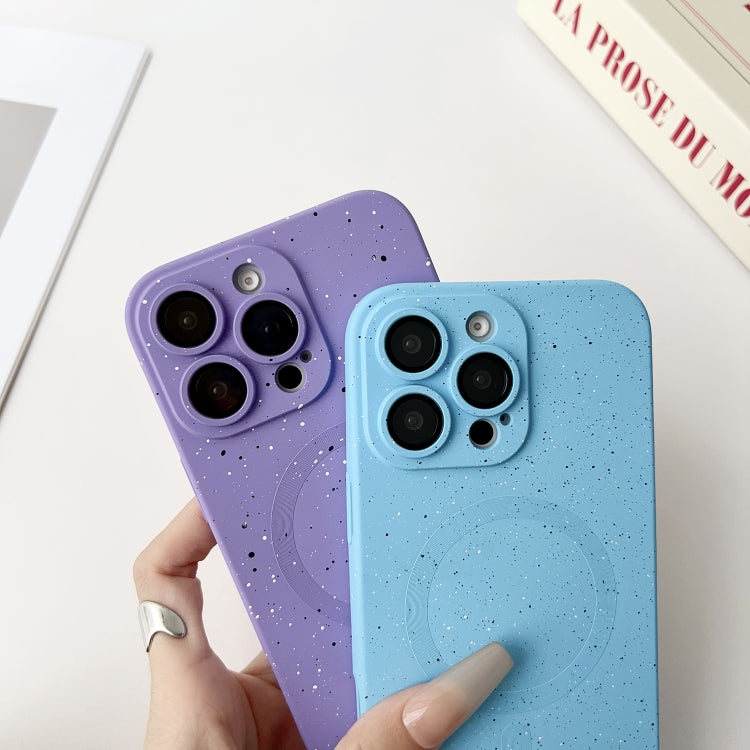 Funda para iPhone 12 Pro Max Starry Sky TPU a Prueba de Golpes Magsafe (Azul Oscuro)