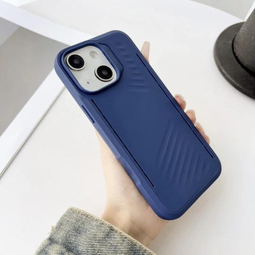 Funda TPU a Prueba de Golpes Gaer4 con Imitación Magsafe para iPhone 13 (Azul)