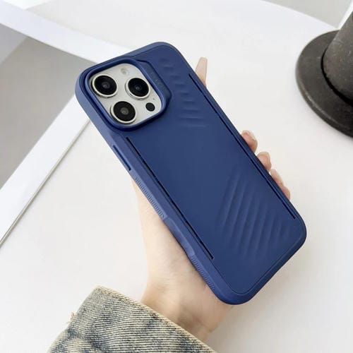Funda TPU Gaer4 a Prueba de Golpes con Imitación Magsafe para iPhone 13 Pro Max (Azul)