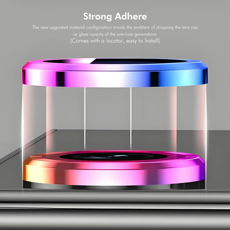 Película de Vidrio Templado Enkay 9H para Lente Trasera iPhone 16E (Plateada)