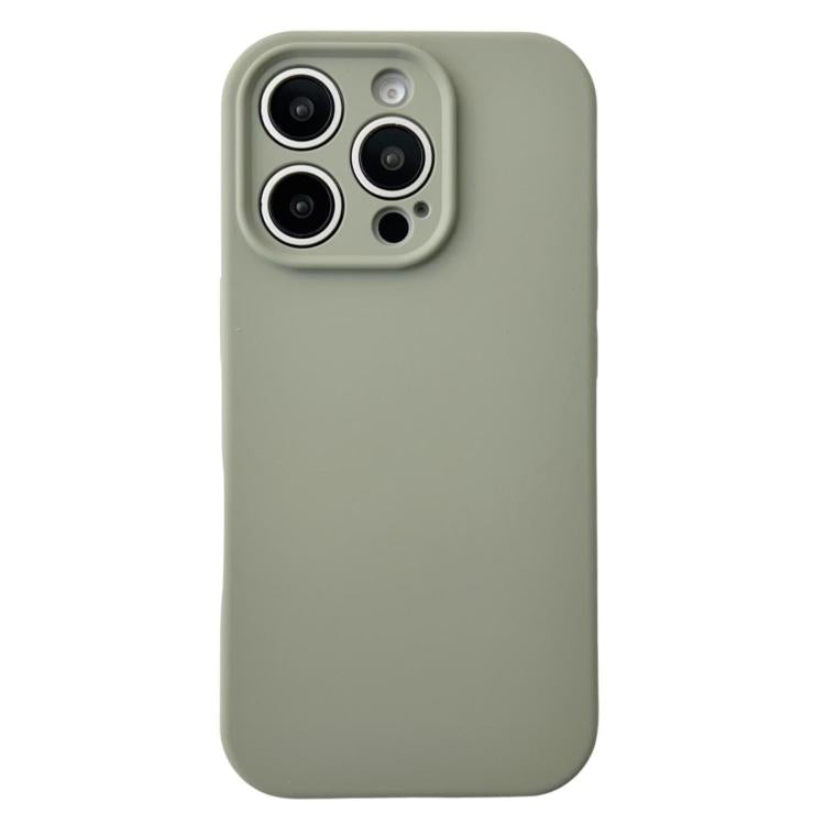 Funda híbrida TPU con Chip IC Magsafe para iPhone 16 Pro Max (Gris)