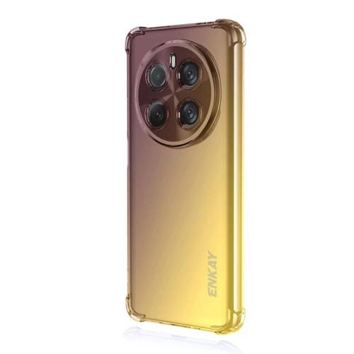 Funda TPU Hat-Prince para Honor Magic7 Enkay con Degradado (Morado y Dorado)