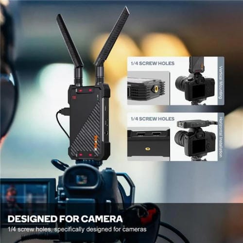 Transmisor y Receptor de Video Bovbox 081 de 400 M Alcance 1080P HD Extensor HDMI Inalámbrico Enchufe AU