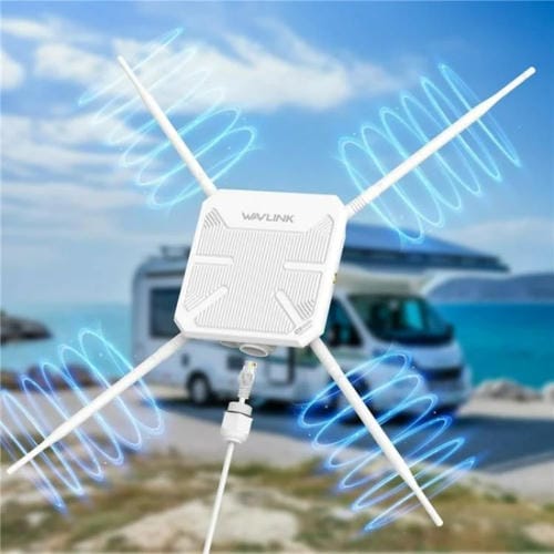 Repetidor AP WAVLINK WN588HA2 extensor WiFi doble banda AC1200 enchufe EE. UU.