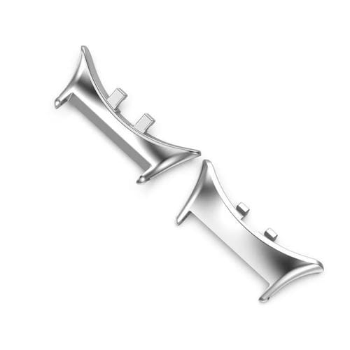 Edelstahl 316 20 mm Uhrenarmband Stecker für Vivo Watch5 (Silber)