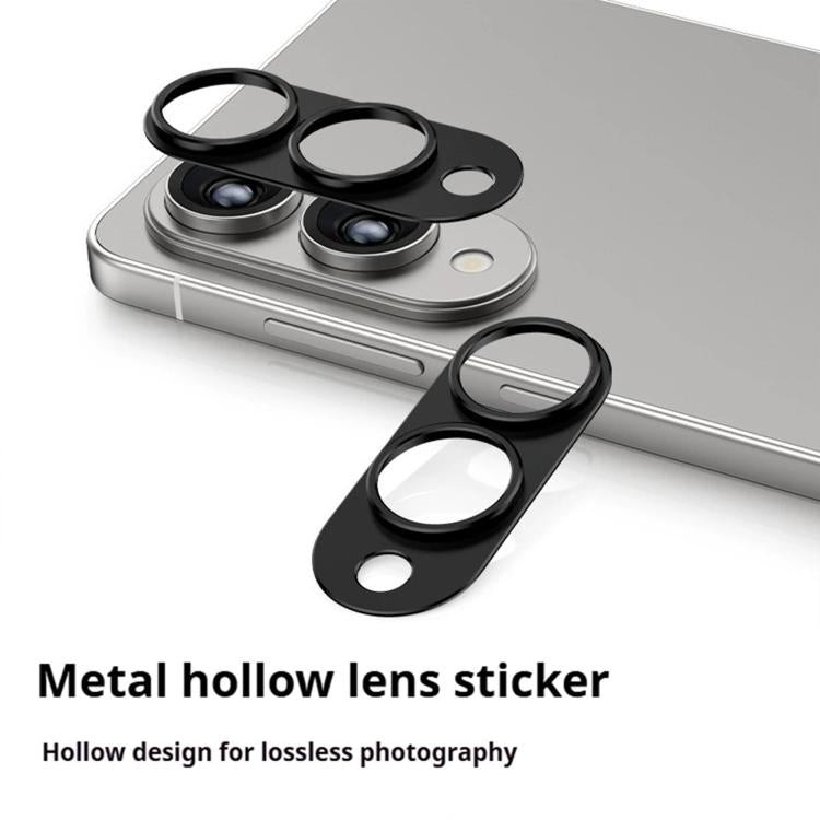 Anillo protector de lente hueco de metal Kalebol para Samsung Galaxy S25 Edge 5G