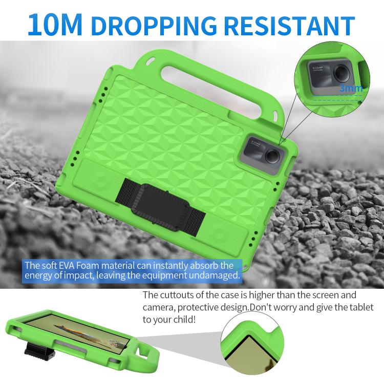 Funda de EVA a prueba de golpes para Xiaomi Redmi SE 11 2025 / Pad 2 Diamond Series (verde)