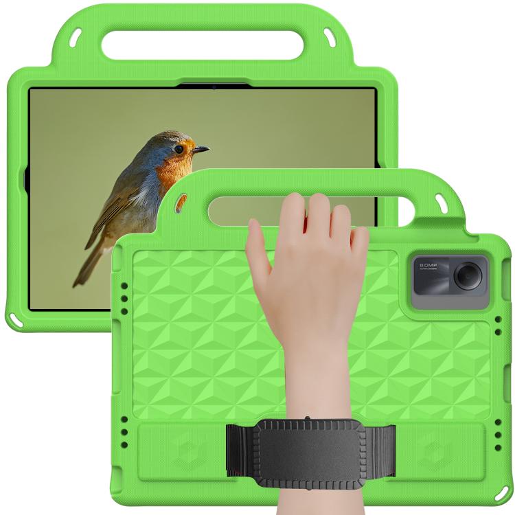 Funda de EVA a prueba de golpes para Xiaomi Pad 5/5 Pro Diamond Series (verde)