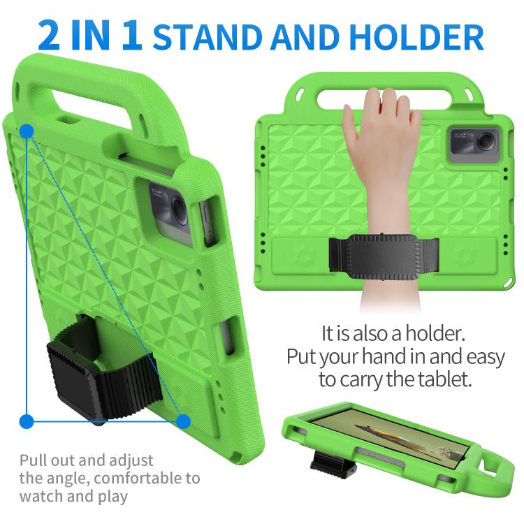 Funda de EVA a prueba de golpes para Xiaomi Pad 5/5 Pro Diamond Series (morada)
