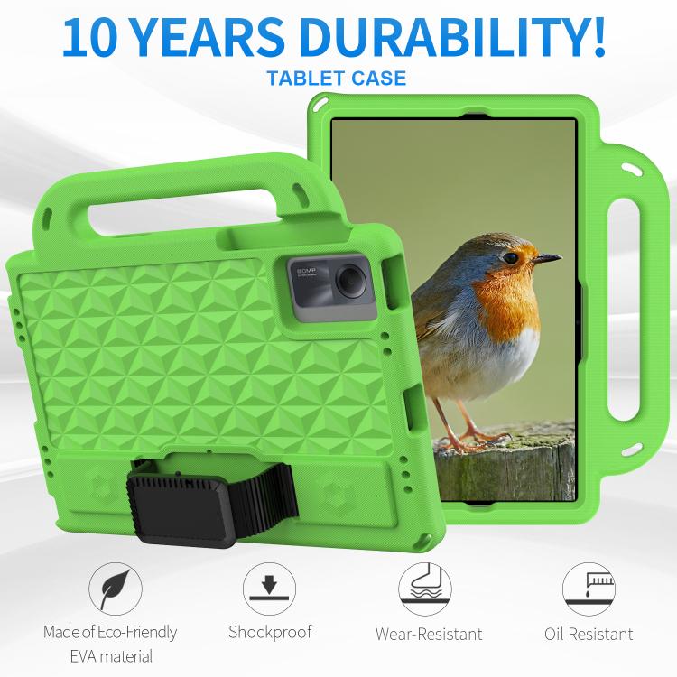 Funda de EVA a prueba de golpes para Xiaomi Pad 5/5 Pro Diamond Series (negra)