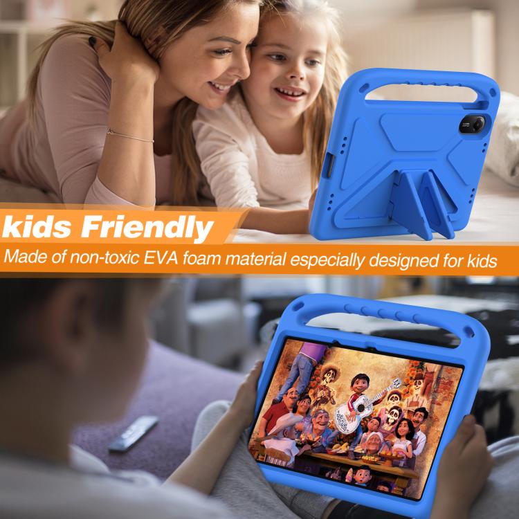 Funda de EVA a prueba de golpes con soporte para Xiaomi Redmi Pad 2 11 2025 (azul)