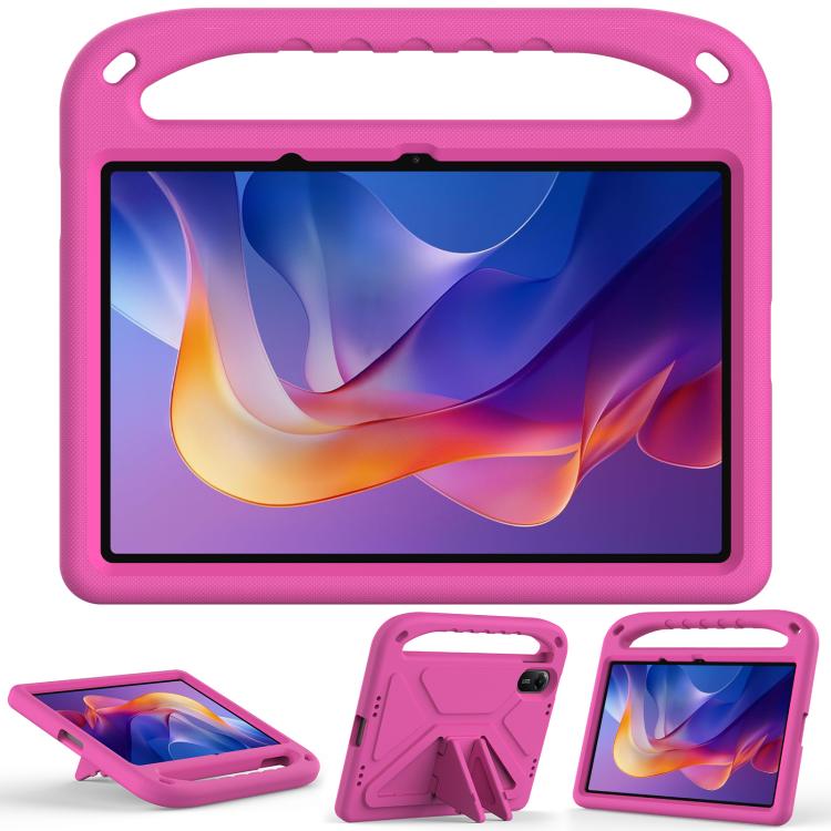 Funda de EVA a prueba de golpes con soporte para Xiaomi Redmi Pad 2 11 2025 (rosa)