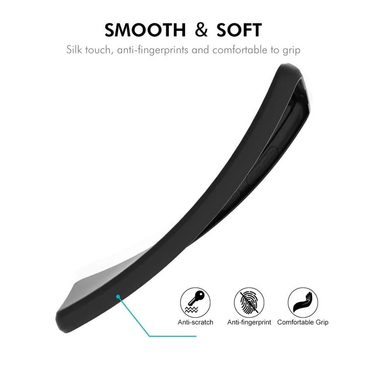 ENKAY - Funda de silicona líquida suave y a prueba de golpes para Samsung Galaxy A25 5G (azul oscuro)