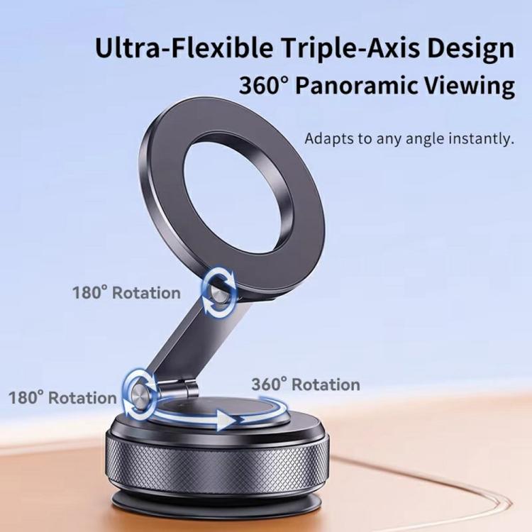 Soporte magnético para teléfono de coche con ventosa para parabrisas y tablero X69 con rotación de 360 grados