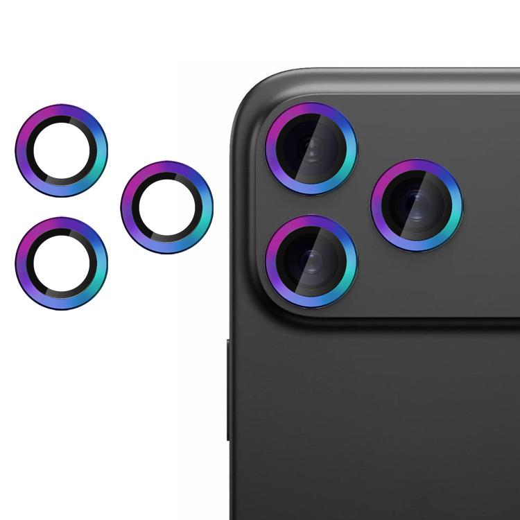 Película de vidrio templado para cámara individual ultrafina Kalebol sin parpadeo para iPhone 17 Pro Max (colores deslumbrantes)