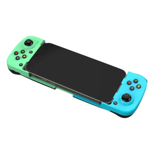 Controlador de Juego Telescópico D3 Bt 5.0 para Teléfono Móvil iOS Android (Azul Verde)