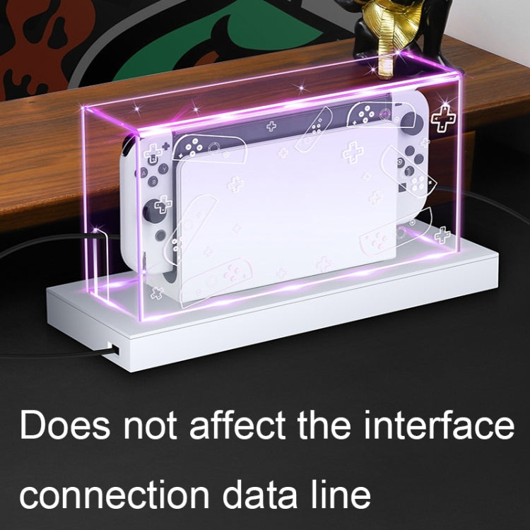 035 para Nintendo Switch/Oled Game Console Display Cubierta a Prueba de Polvo, Especificaciones: Etiqueta Blanca - MOVILSTORE