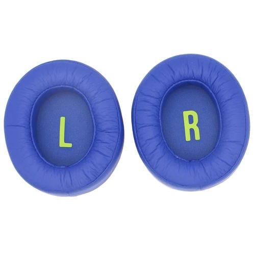 Protectores de Oídos esponja cuero para Auriculares JBL Jr460Nc (Azul)