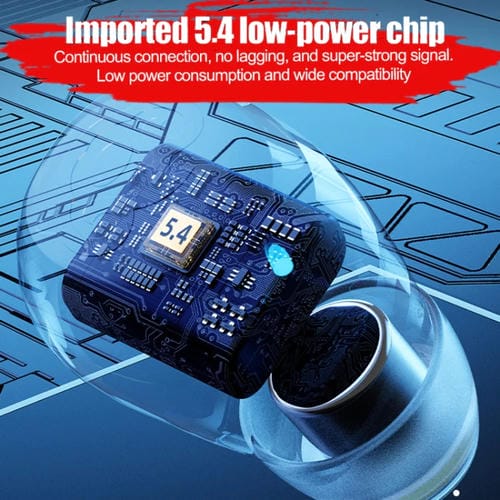 Auricular Estéreo Inalámbrico Q1 Mini Bluetooth Con Compartimento De Carga (Blanco)