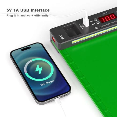 Work Mat Baku BA-940 Removing LCD Screens (16 Inches) with Heating and Dust Light