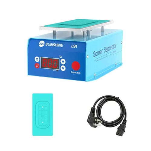Macchina di Estrazione Cornice Schermo Dritto e Curvo Sunshine LS1 con Separatore Termico Riparazione Schermo LCD di Telefono Cellulare