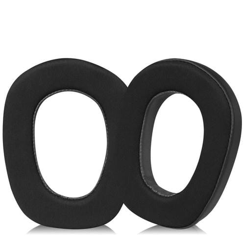 Almohadillas de Cuero para Auriculares Logitech G435 con Funda de Esponja (Negro)