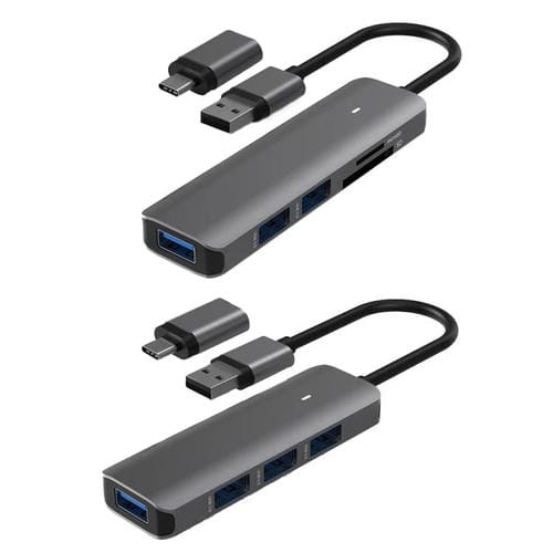 Estación de Acoplamiento Multifuncional Blueendless Type-C Expansion Dock 5 en 1 USB 3.0 x3 SD/TF 3.0