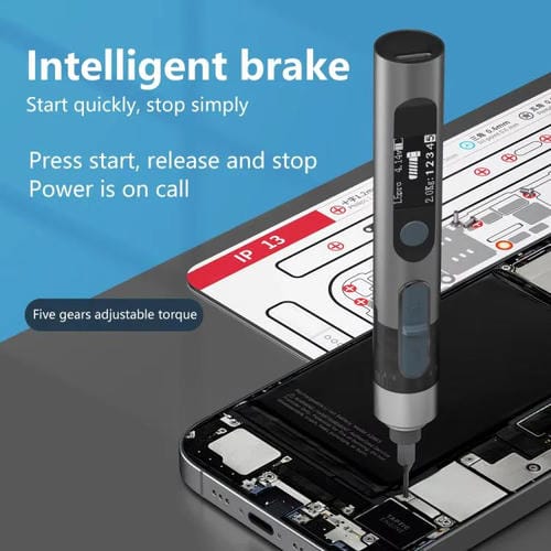 Cacciavite elettrico multifunzione Maant L5Pro con 24 accessori per la riparazione di telefoni cellulari