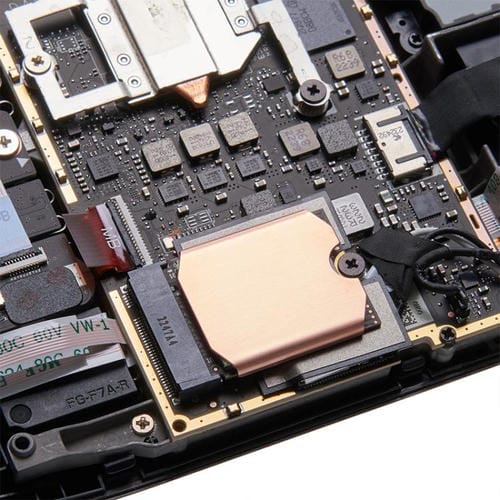 Radiateur de Chaleur en Cuivre SSD Steam Deck, Pad de Dissipateur Thermique Nvme M.2 2230 (Ensemble B)