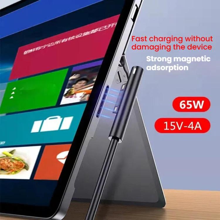 Cargador Rápido Microsoft Surface Laptop 65 W 15 V 4 A con Puerto USB-A 5 V 1 A Adaptador CA Enchufe Estadounidense