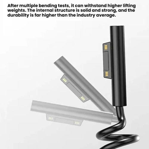 Cargador Rápido Microsoft Surface Laptop 65 W 15 V 4 A con Puerto USB-A 5 V 1 A Adaptador CA Enchufe Estadounidense