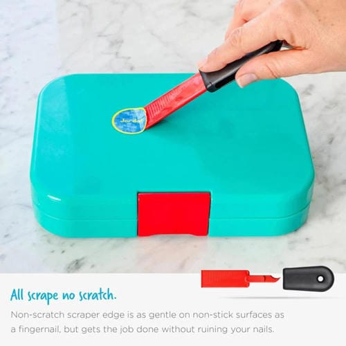 Raspador de Limpeza 2 em 1 Ferramenta Adesiva para Casa (Azul)