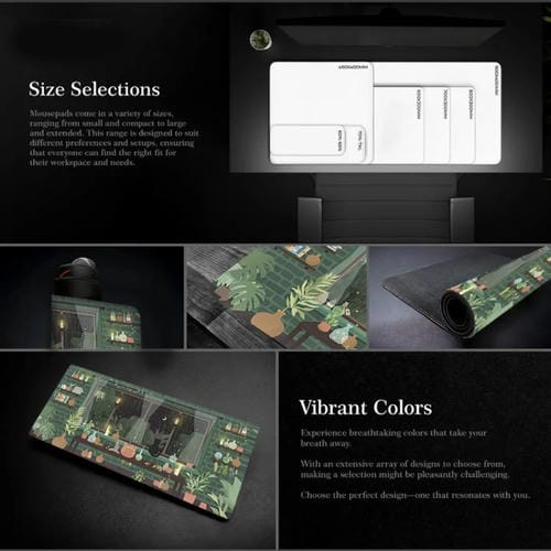 Alfombrilla de ratón diseño rana base goma antideslizante para portátil 300x600x3 mm (Verde)