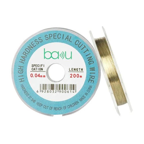 Screen Separator Wire Carbon Steel BAKU 0.04mm 200 m LCD Screen Repair for Smartphones and Tablets