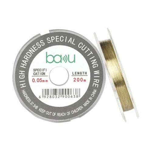 Screen Separator Wire Carbon Steel BAKU 0.05mm 200 m LCD Screen Repair for Smartphones and Tablets