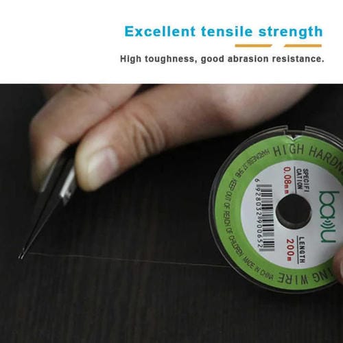 Screen Separator Wire Carbon Steel BAKU 0.05mm 200 m LCD Screen Repair for Smartphones and Tablets