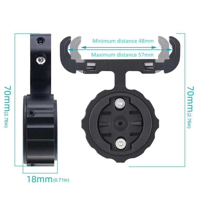 Soporte para sillín de bicicleta para AirTag y radar Garmin. Luces traseras Magene L508 iGPS SR30.