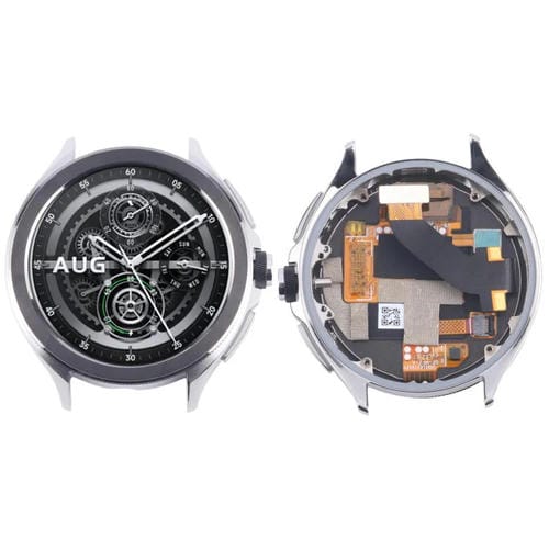 Pantalla Completa con Marco Xiaomi Watch 2 Pro (Plata) Original