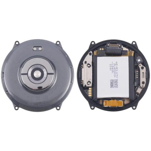 Rückseitiges Gehäuse Amazfit Balance Komplett mit Batterie (Schwarz)