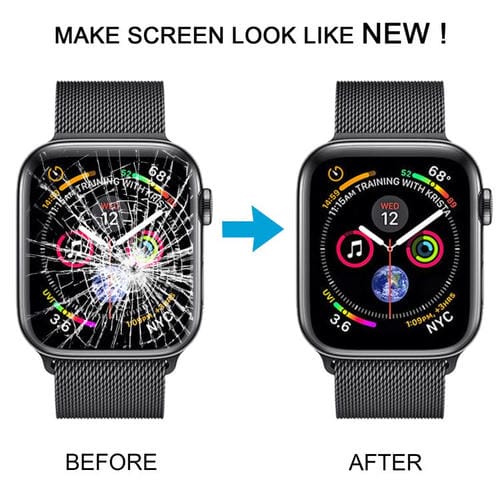 Lente Ecrã Exterior de Safira Apple Watch Series 4/5/6 (42mm)