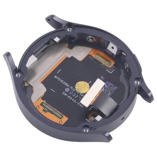 Vollbildanzeige Samsung Galaxy Watch6 44 mm SM-R940/R945 mit Rahmen (Schwarz)