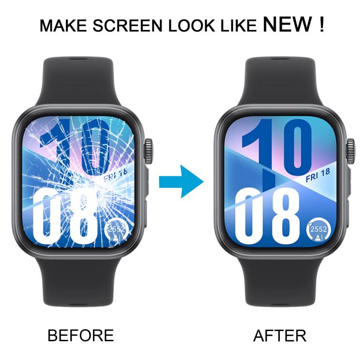 Schermo Intero Huawei Watch Fit 4 con Cornice (Nero)