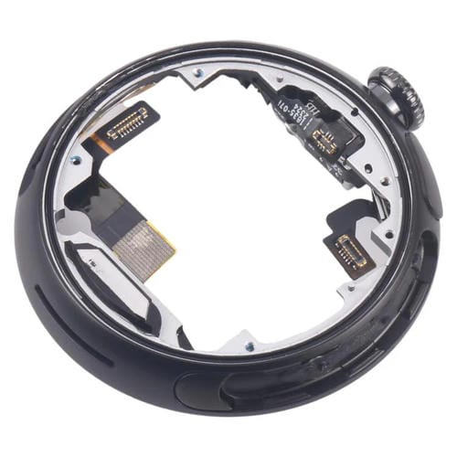 Para Google Pixel Watch 2 2023 G4TSL GC3G8 GD2WG, marco central, placa de bisel con corona, eje giratorio, cable flexible