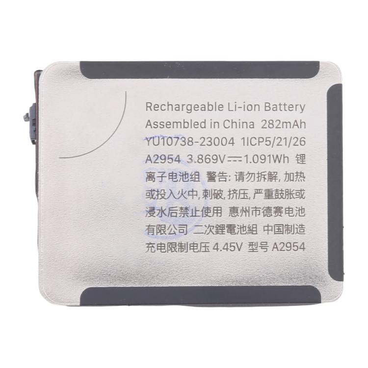 Batería A2954 de 282 mAh para Apple Watch Series 9 (41 mm) - MOVILSTORE