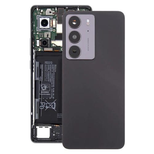 Back Cover with Realme C75 4G Camera Lens (Black)