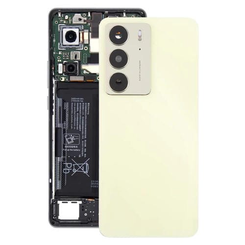 Back Cover with Camera Protector Realme C75 4G (Yellow)