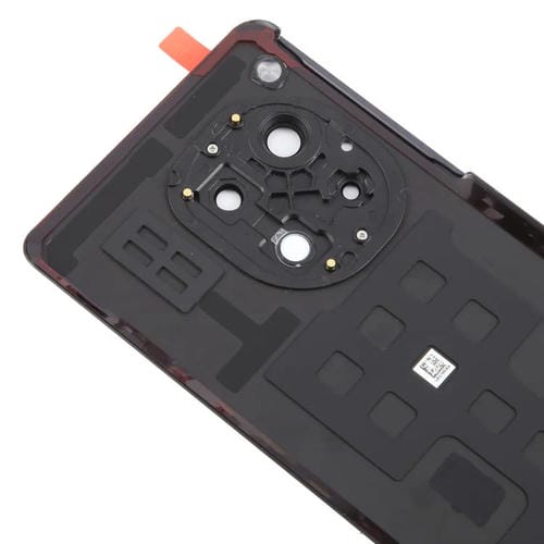 Coque Arrière avec Couvercle de Lentille d'Appareil Photo OnePlus 12R (Noir)