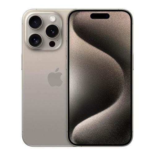 Apple iPhone 15 Pro 128GB Gris (Natural Titanium) - MOVILSTORE