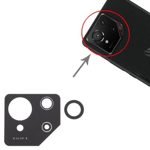 Lente Cámara Trasera Asus Rog Phone 9 5G